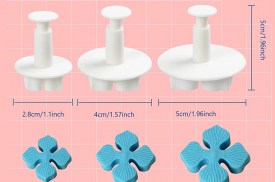 Set 3 cortantes flores Hortensia